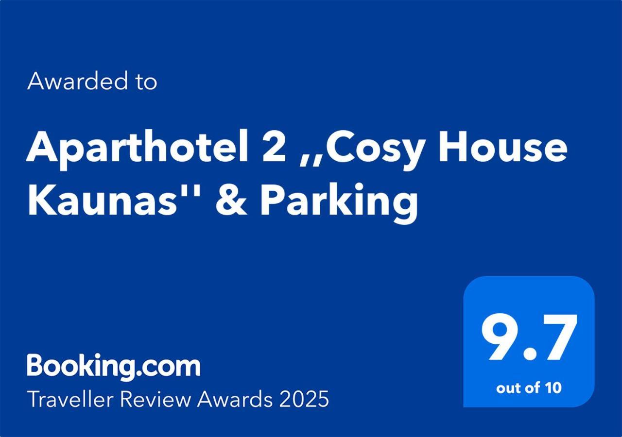 Aparthotel 2 ,,Cosy House Kaunas" & Parking Εξωτερικό φωτογραφία